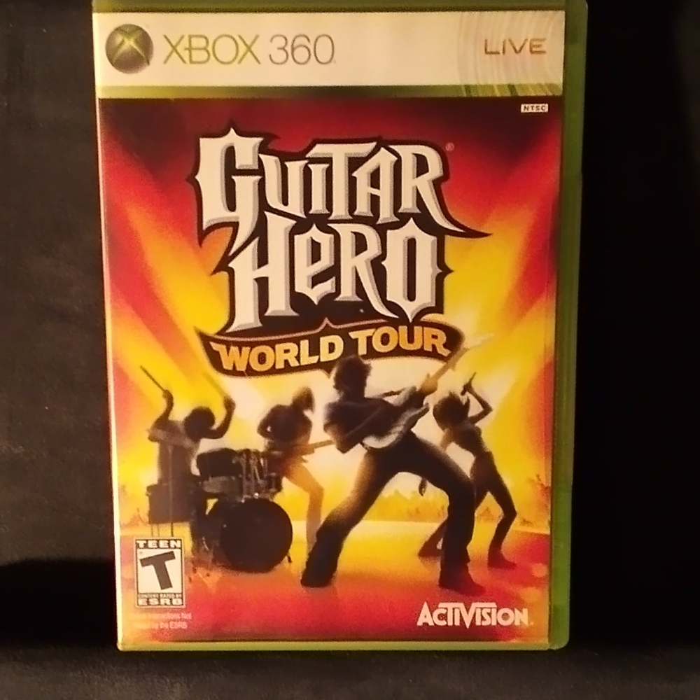 XBox 360: Guitar Hero-World Tour Rated T